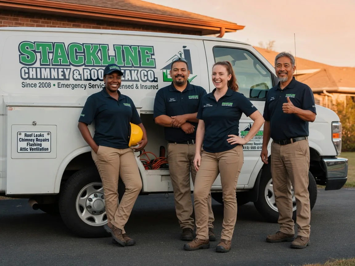 Chimney flashing repair company in Gilford, NH